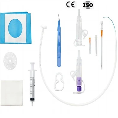 Endoskopisk gastrostomi (PEG)-sett for enteral fôring og gastrisk dekompresjon